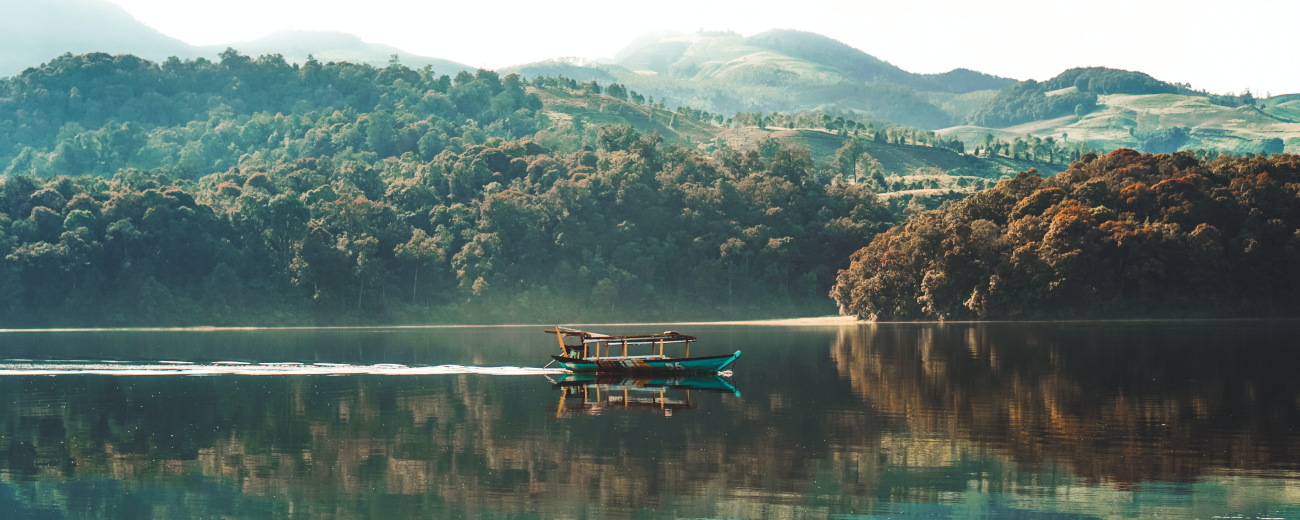 Bandung Indonesia Java Forest Mountain