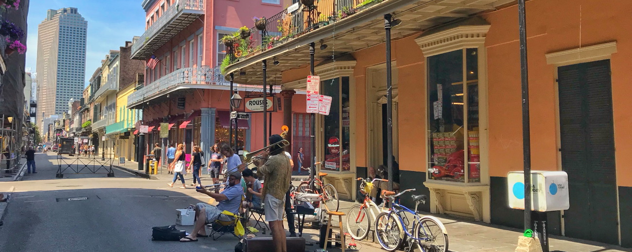 Band Playing New Orleans City